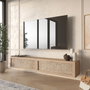 Hanah Home Future - FR8-SJ Soporte de TV en Roble
